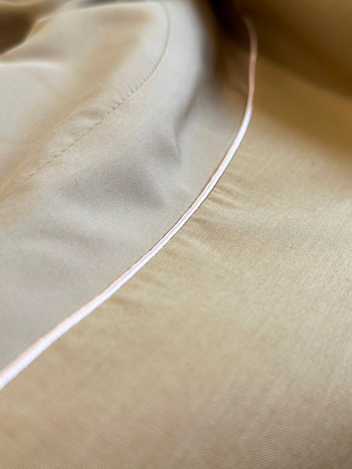 Grace Organza-Trim Wool Jacket (BEIGE) - ELCY ISLAND