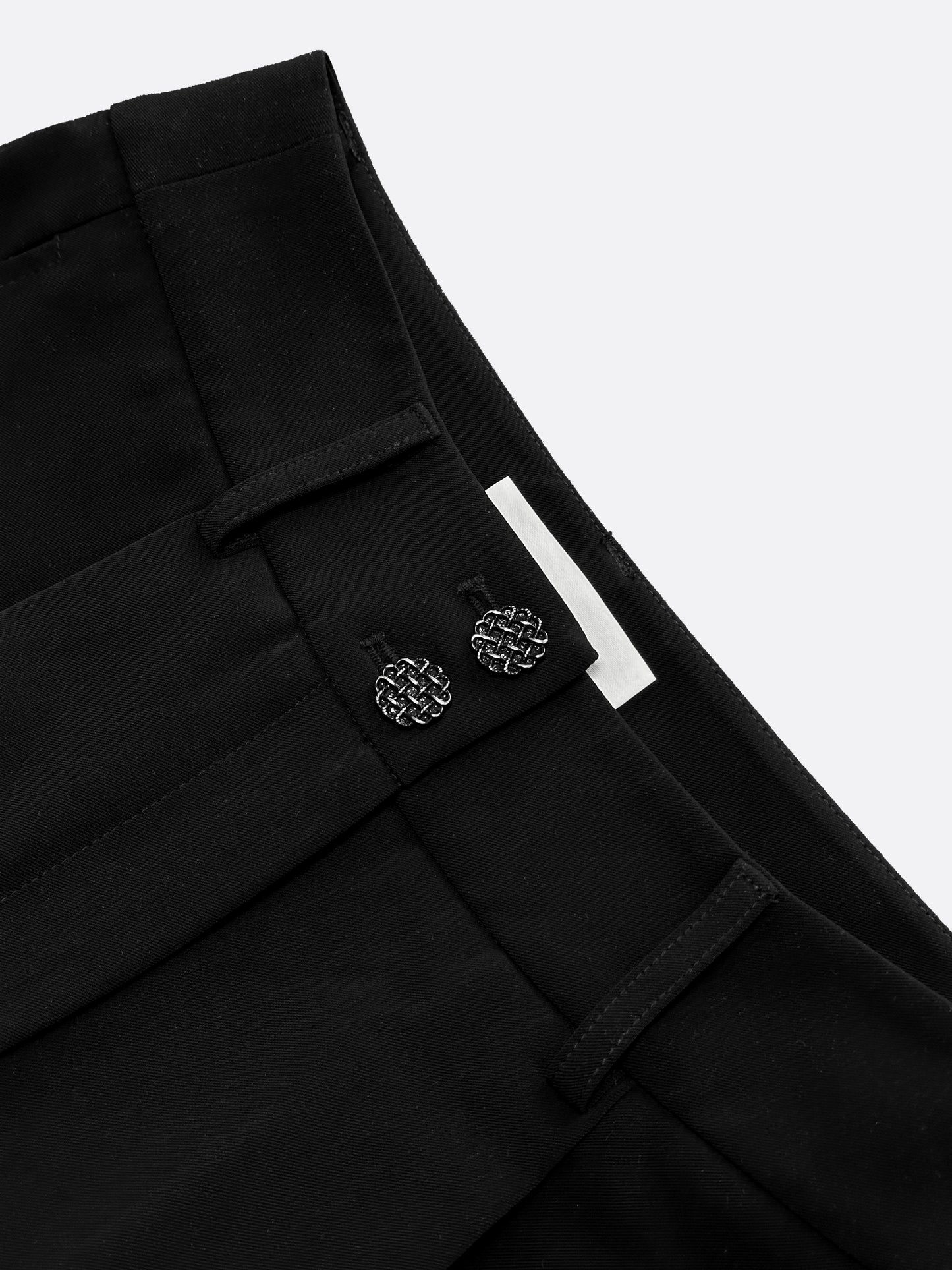 KAI Pintuck Wide Trousers (BLACK) - ELCY ISLAND