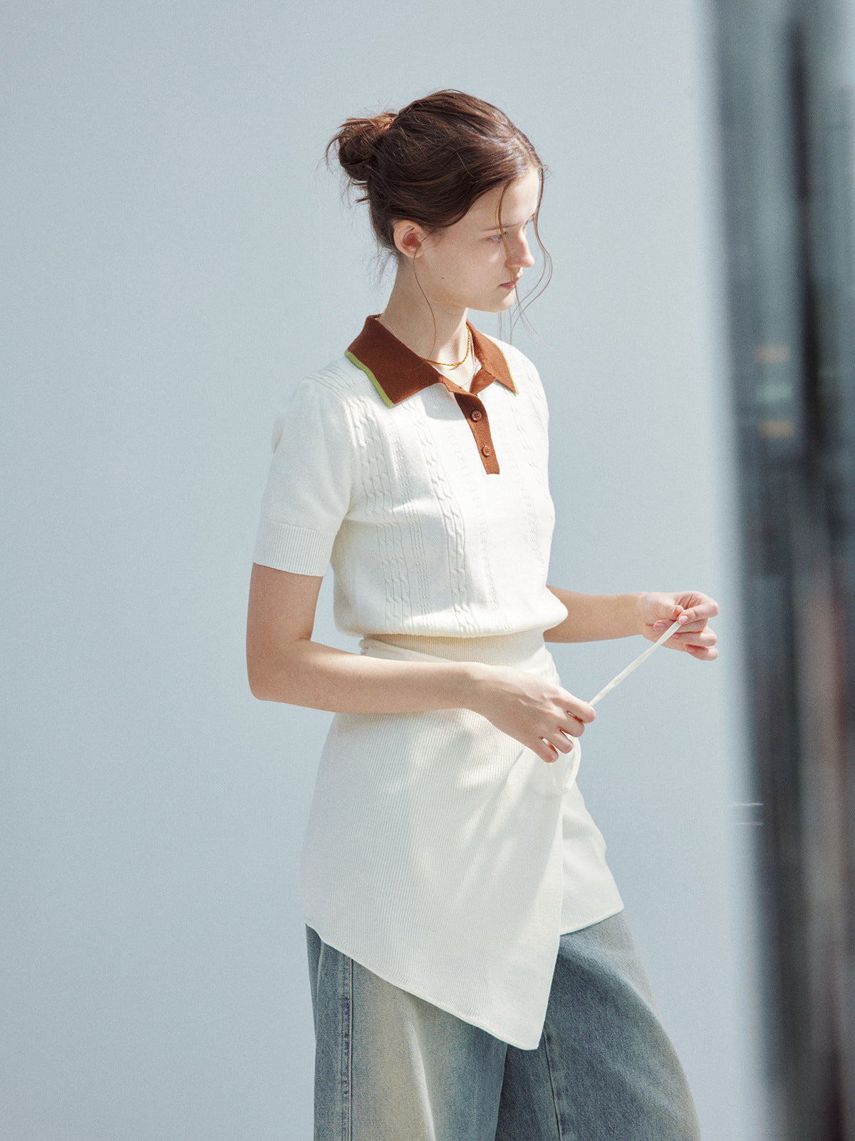 (NEW 10%) Camila Polo Knit - ELCY ISLAND