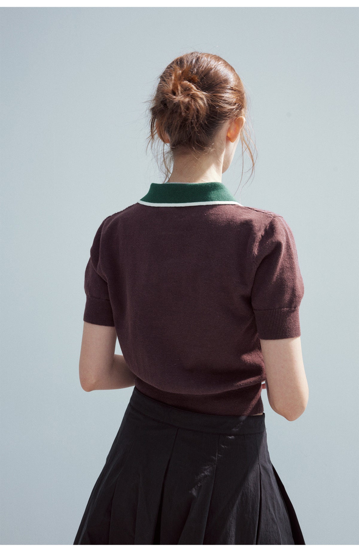 (NEW 10%) Camila Polo Knit - ELCY ISLAND