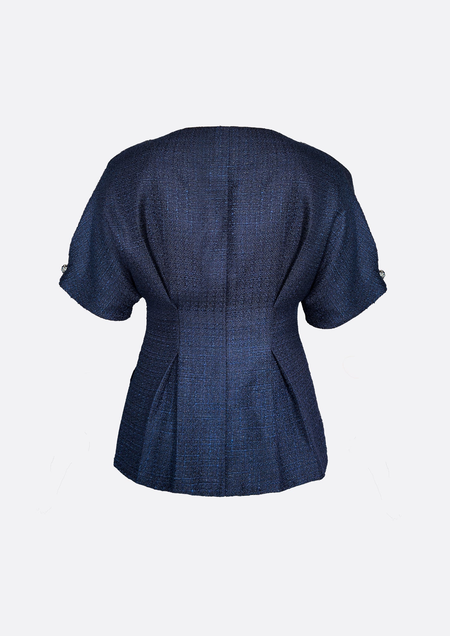 Grace Signature Tweed Jacket (NAVY)