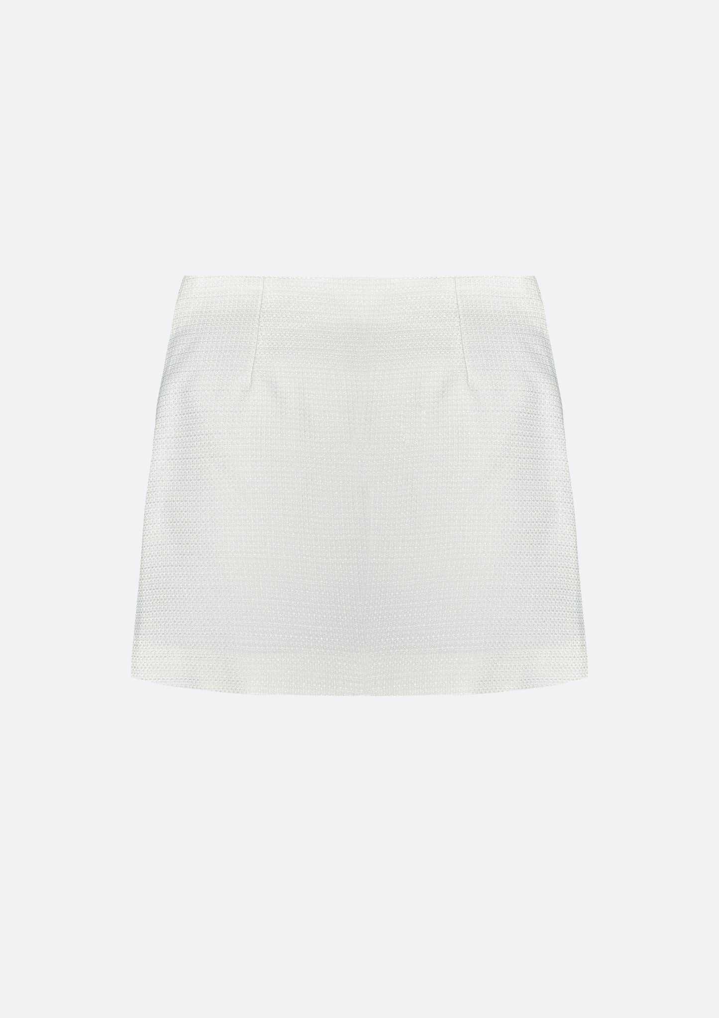 Starry Tweed Mini Skirt (IVORY) - ELCY ISLAND
