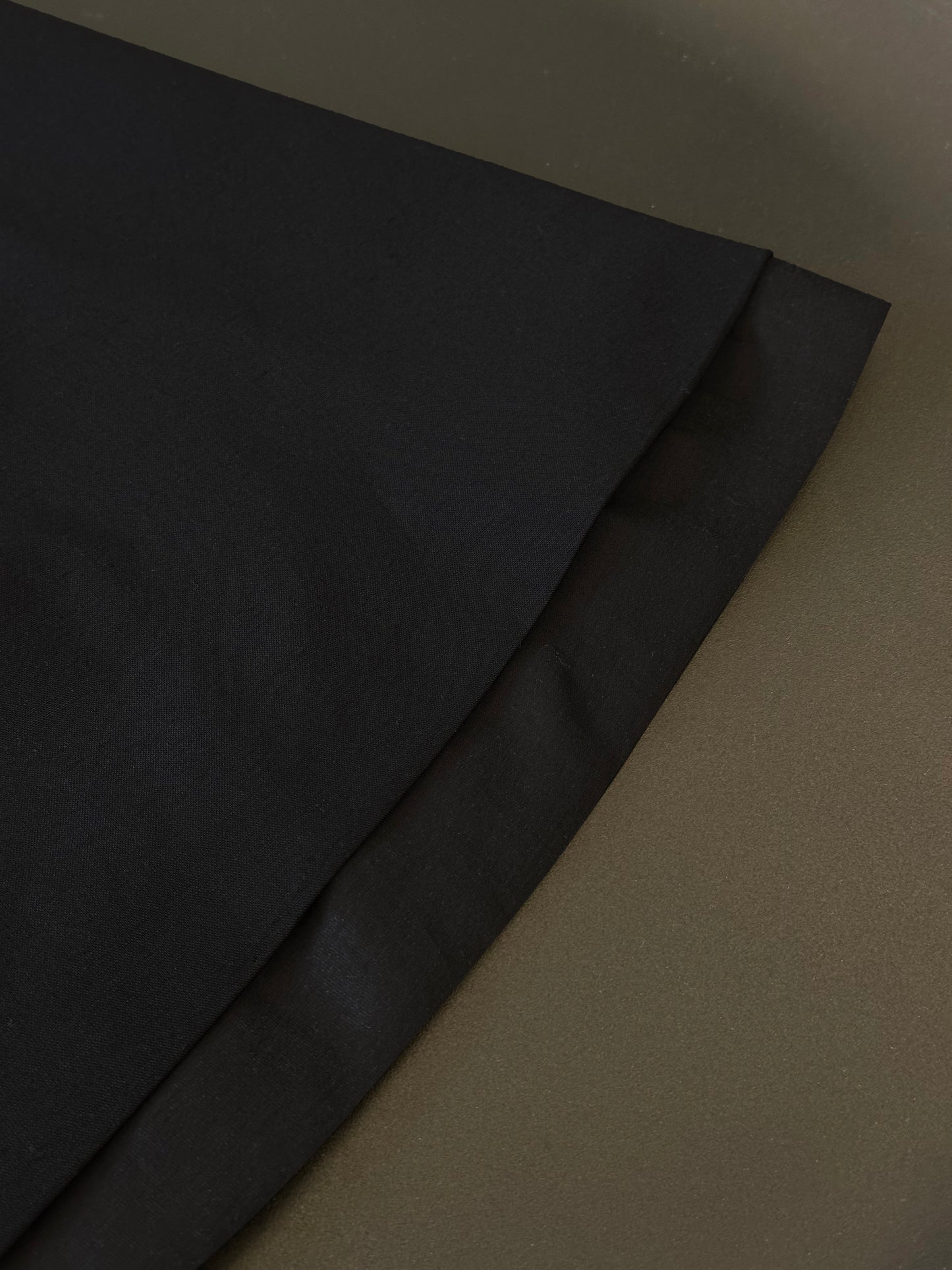 Grace Organza-Trim Wool A-line Skirt (BLACK) - ELCY ISLAND