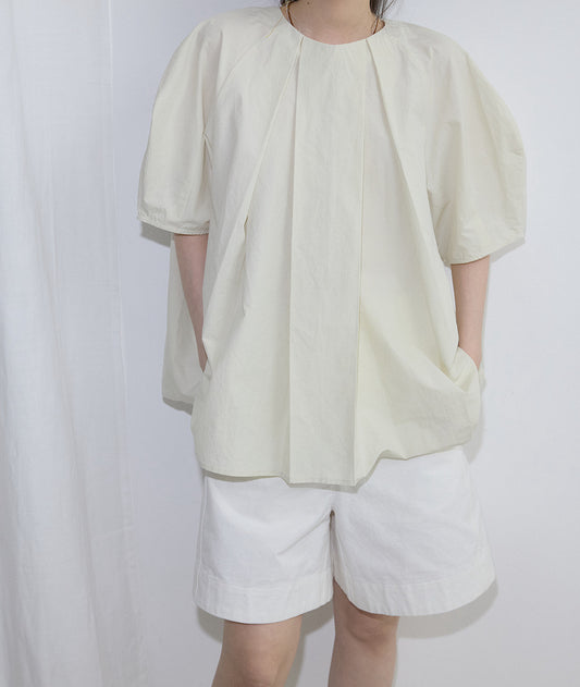 (NEW 10%) Volume Pleated Blouse - ELCY ISLAND