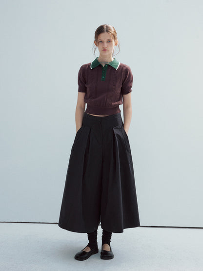 (NEW 10%) Camila Polo Knit - ELCY ISLAND
