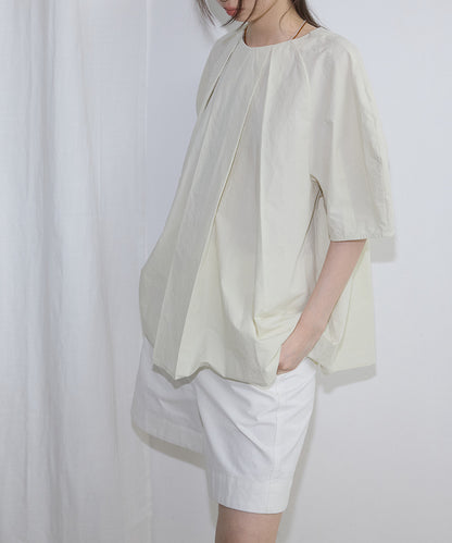 (NEW 10%) Volume Pleated Blouse - ELCY ISLAND