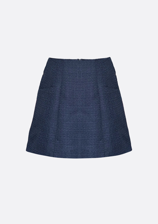 Grace Signature Tweed Mini Skirt